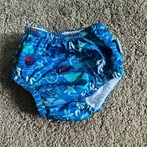 Reusable swim diaper